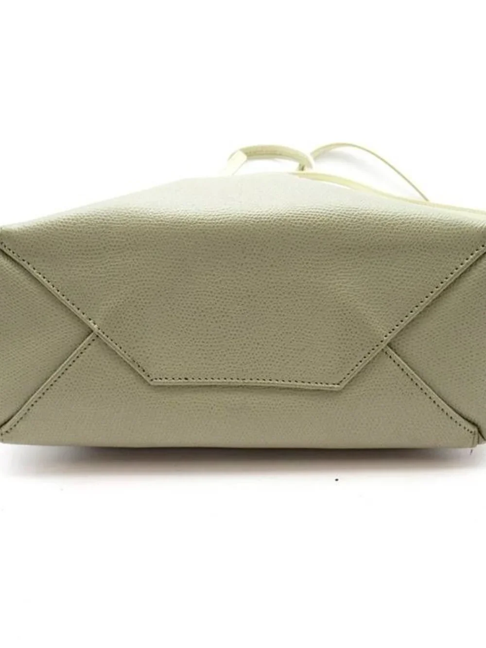 Celine Vertical Cover Small Tote Calfskin White Gray - Picture 6 of 7